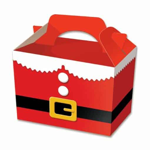 Christmas Santa Suit Food Box