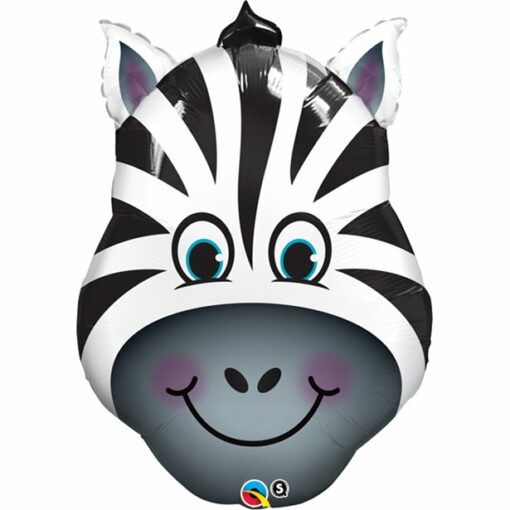 Birthday Zany Zebra Supersize Balloon