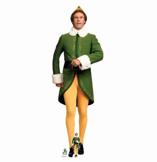 Buddy the Elf Marching Christmas Lifesize Cardboard Cutout