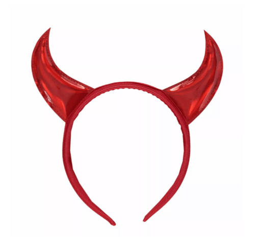 Halloween Red Devil Horns Headband