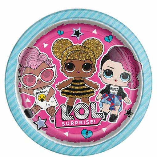 L.O.L Surprise Party Paper Plates