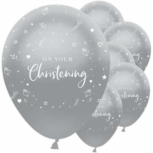 On Your Christening Latex Balloons