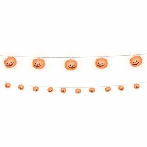 Pumpkin Light Garland