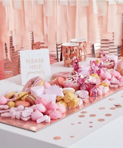 Rose Gold Food Grazing Board Table Kit