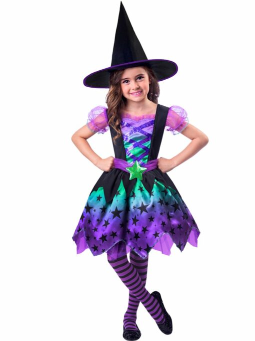 Halloween Spell Casting Cutie Witch Toddler & Child Fancy Dress Costume