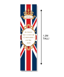 King Charles III Coronation Wall & Door Banner Decoration