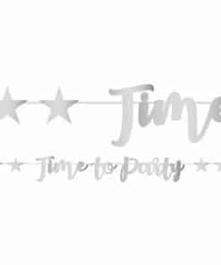 Time to Party Letter Banner