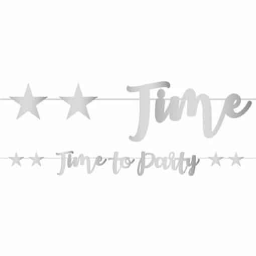 Time to Party Letter Banner