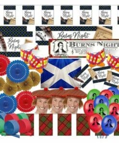 Burns Night Mega Decoration Party Pack