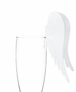 Angel Wings Glass Decoration