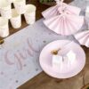 Baby Girl Fabric Table Runner