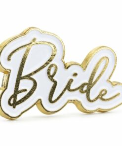 Bride Enamel Pin Badge