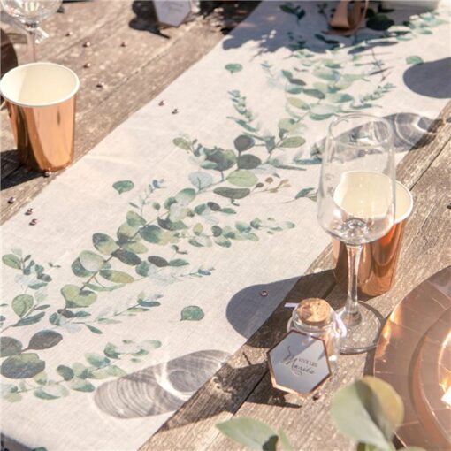 Foliage Fabric Table Runner