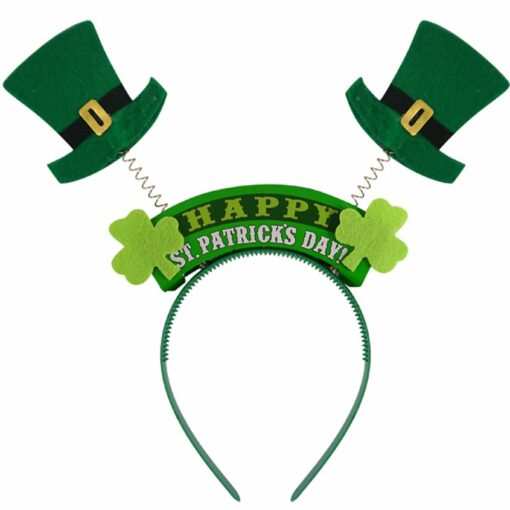 Happy St Patrick's Day Headband Bopper