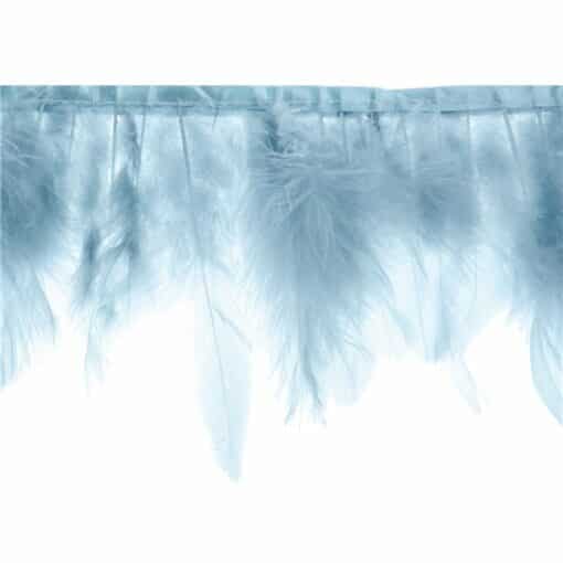 Misty Blue Feather Garland