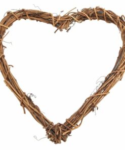 Natural Vine Heart Wreath