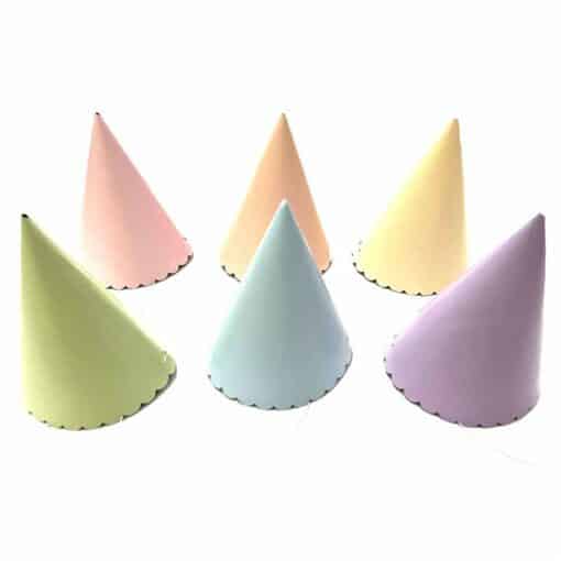 Pastel Paper Party Hats