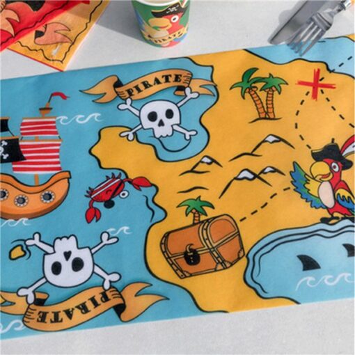 Pirate Fabric Table Runner
