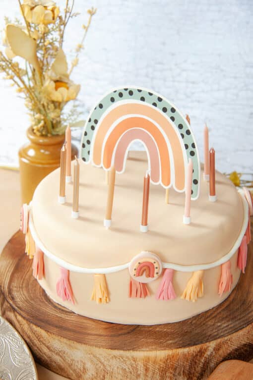 Rainbow Cake Topper