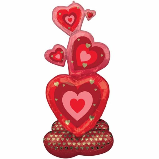Stacking Hearts Airloonz Balloon