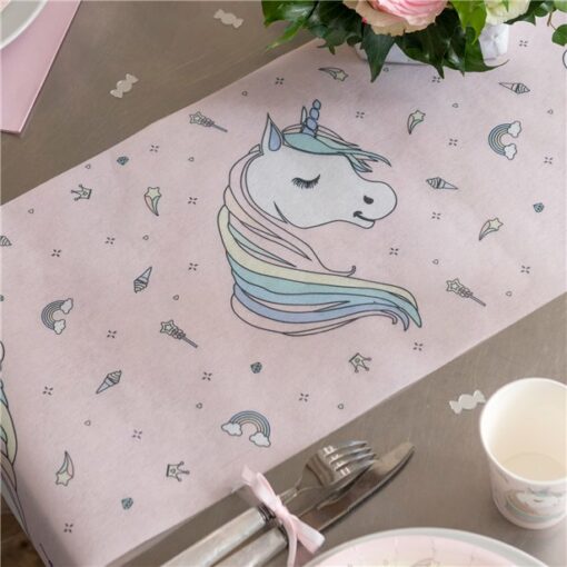 Unicorn Fabric Table Runner