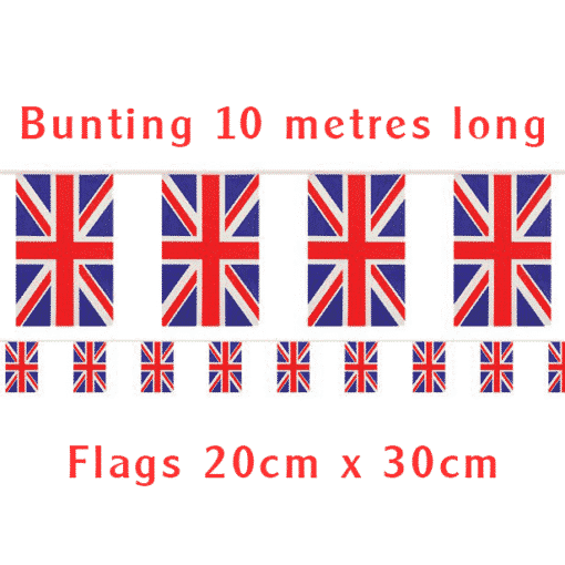 Union Jack Bunting - 10m 23