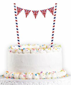 The Queen's Platinum Jubilee Union Jack Cake Bunting