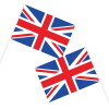 Union Jack Mini Hand Waving Flag