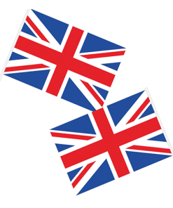 Union Jack Mini Hand Waving Flag