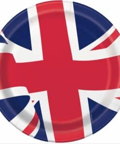 Union Jack Paper Plates