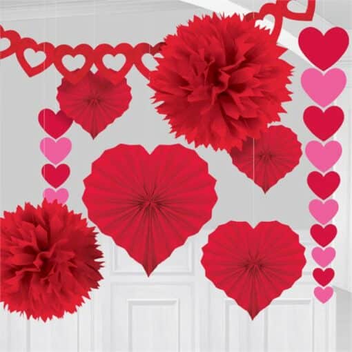 Valentines Paper Decorating Kit