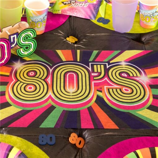 1980's Themed Table Runner