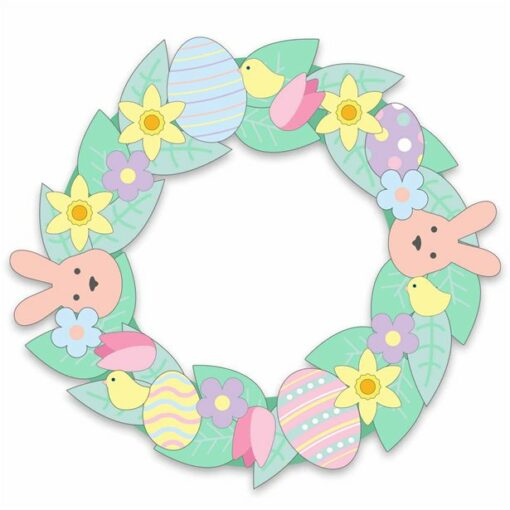 Easter DIY Craft Wreath Kit