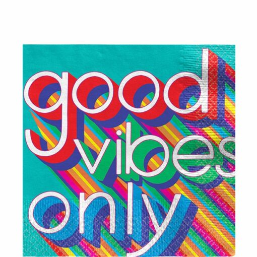 Good Vibes Paper Napkins