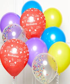 Happy Birthday DIY Latex Balloon Kit