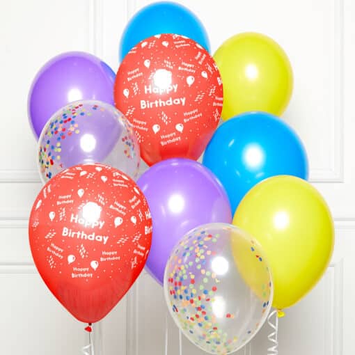 Happy Birthday DIY Latex Balloon Kit