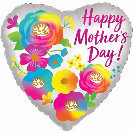 Happy Mother's Day Beautiful Flowers Balloon