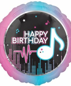 Internet Famous Musical Note Foil Balloon