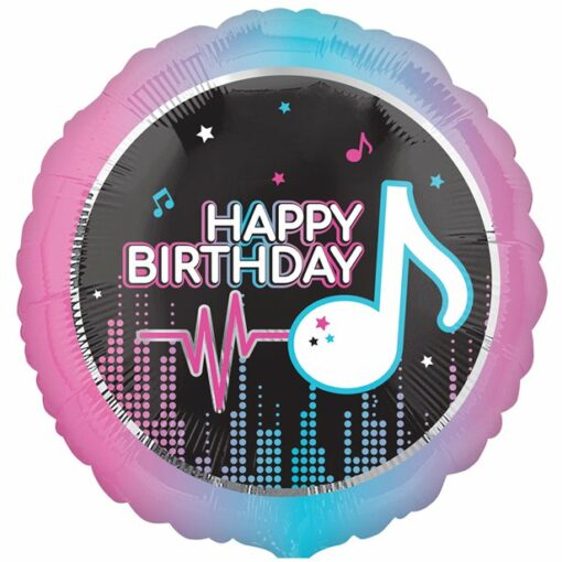 Internet Famous Musical Note Foil Balloon