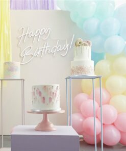 Pastels Latex Balloon Arch Kit