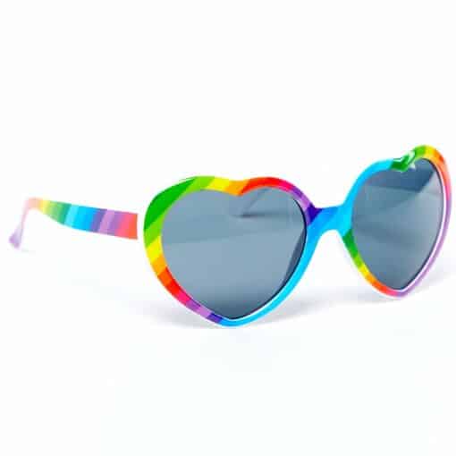 Pride Heart Dark Lens Glasses