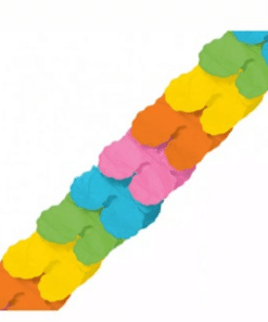 Rainbow Paper Garland