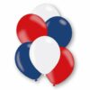 Red, White & Blue Latex Balloons Pack