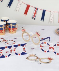 Royal Customisable Paper Glasses