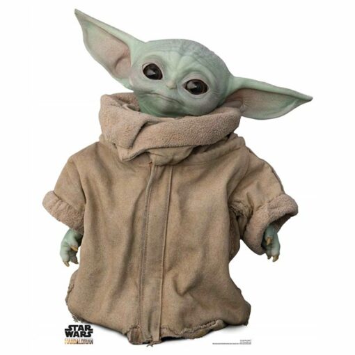 Star Wars The Child Baby Yoda Mandalorian Mini Cardboard Cutout