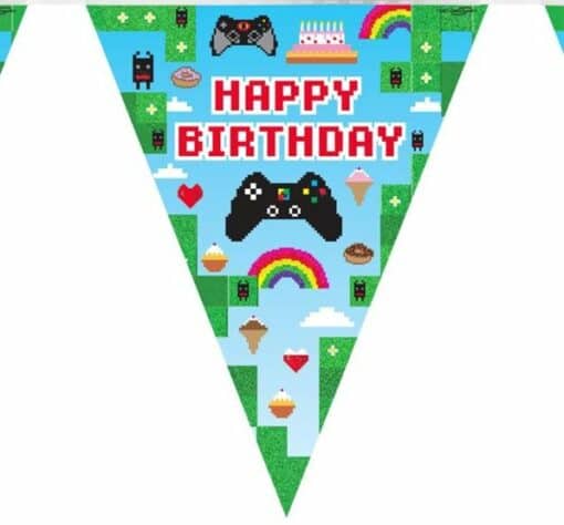 Gaming Birthday Bunting