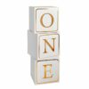 1st Birthday Giant 'One' Block Boxes