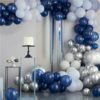 Blue Mix Balloon Arch