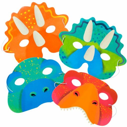 Dinosaur Party Masks