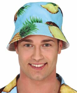 Hawaiian Pineapple Bucket Hat